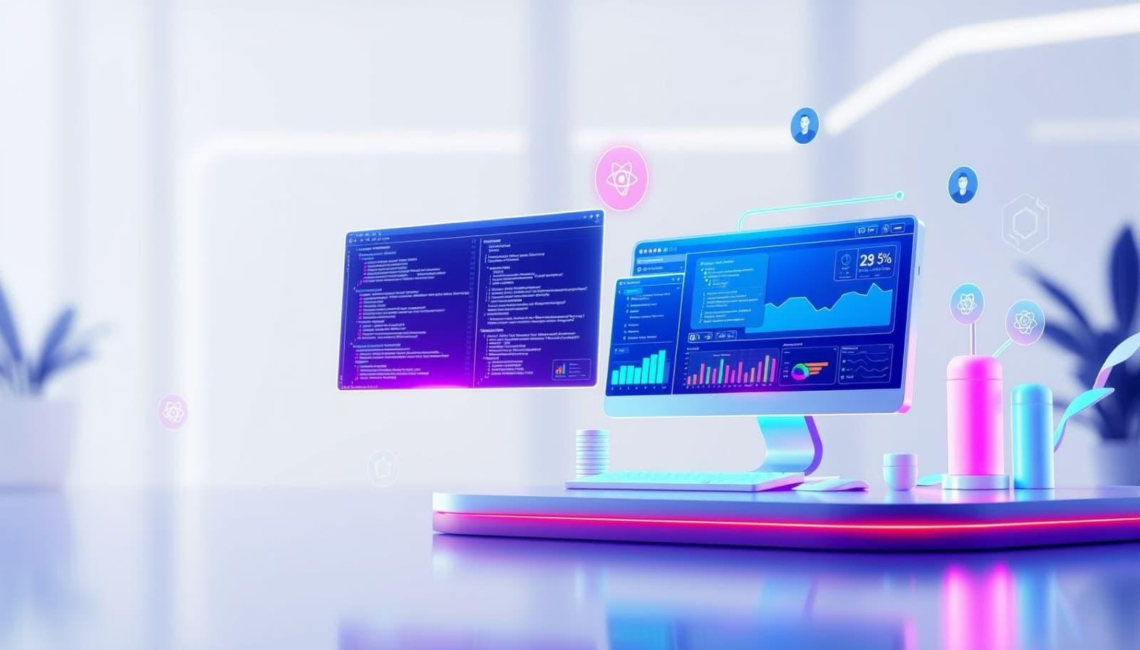 VyuApp innovative technology solutions - showcasing cutting-edge web development and digital experiences